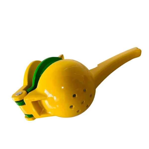AEELLEEA 2-in-1 Aluminum Manual Citrus Squeezer, Dual Bowl Hand Press Juicer for Lemon Lime Orange