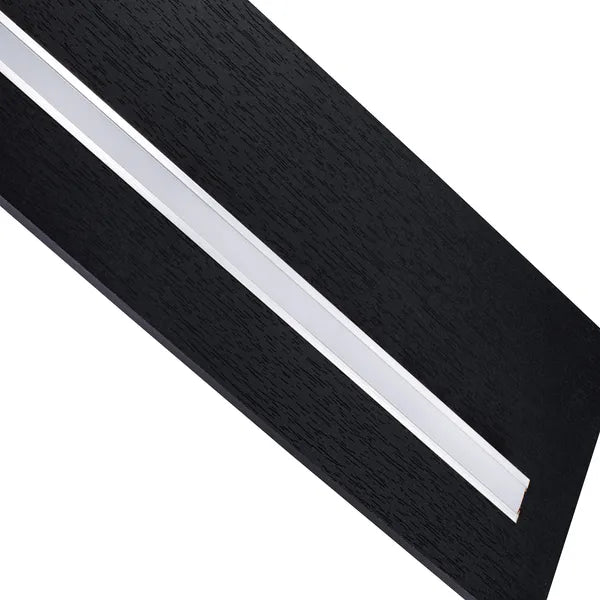 2-Piece Floating Wall Shelves, Wall Mounted Wooden Display Shelf with Hidden Brackets for Bedroom Bathroom Kitchen Decor