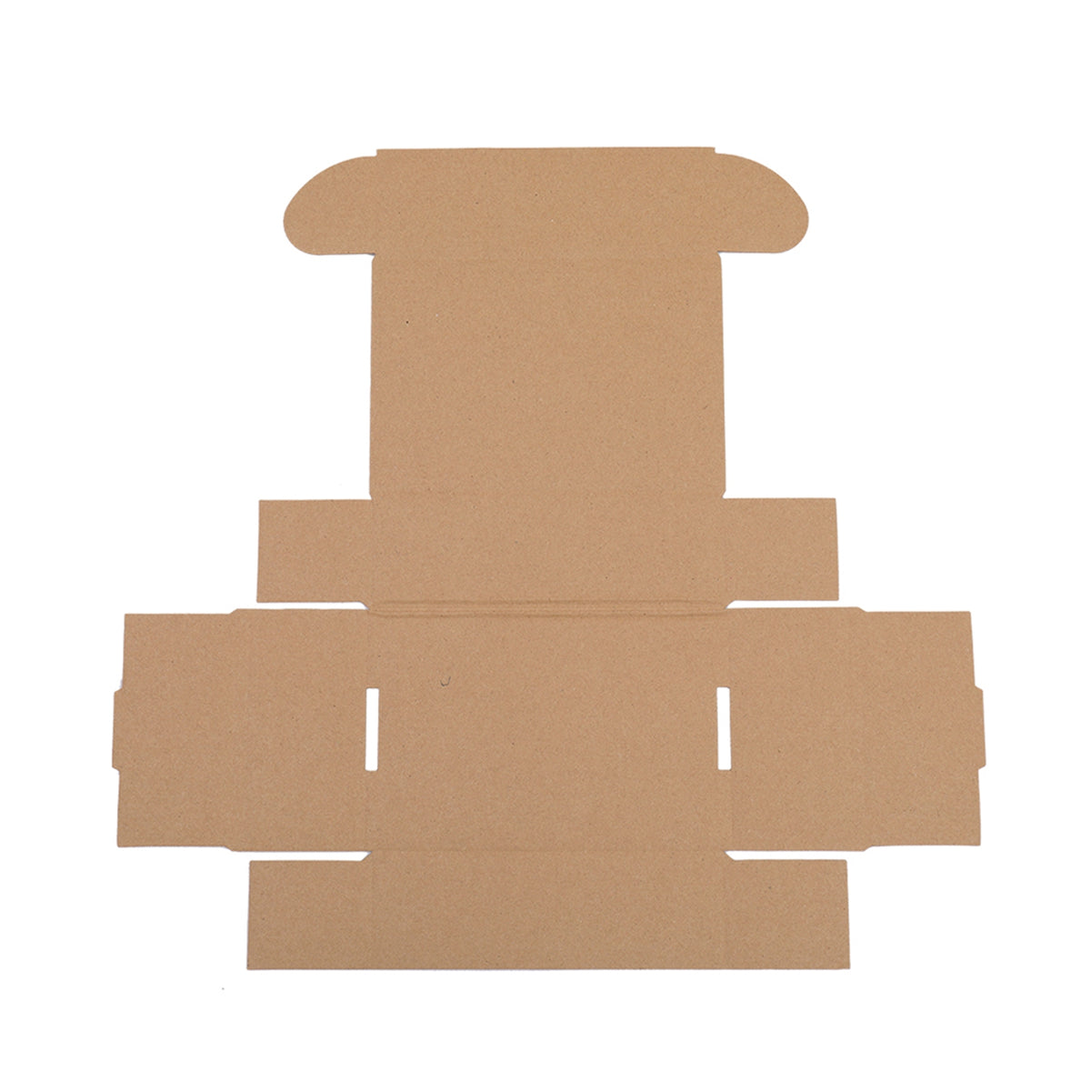 AEELLEEA 50 Pack 6x4x2 Inch Corrugated Shipping Boxes, White Outside Yellow Inside, Easy Fold Mailer Boxes for Small Business Packaging