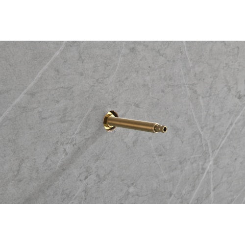 AEELLEEA 1 Piece 3/4 Inch Shower Volume Control Valve, Square Matte Black Concealed Water Flow Control Stop Valve for Bathroom
