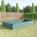 Outdoor metal garden fence