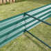 Outdoor metal garden fence