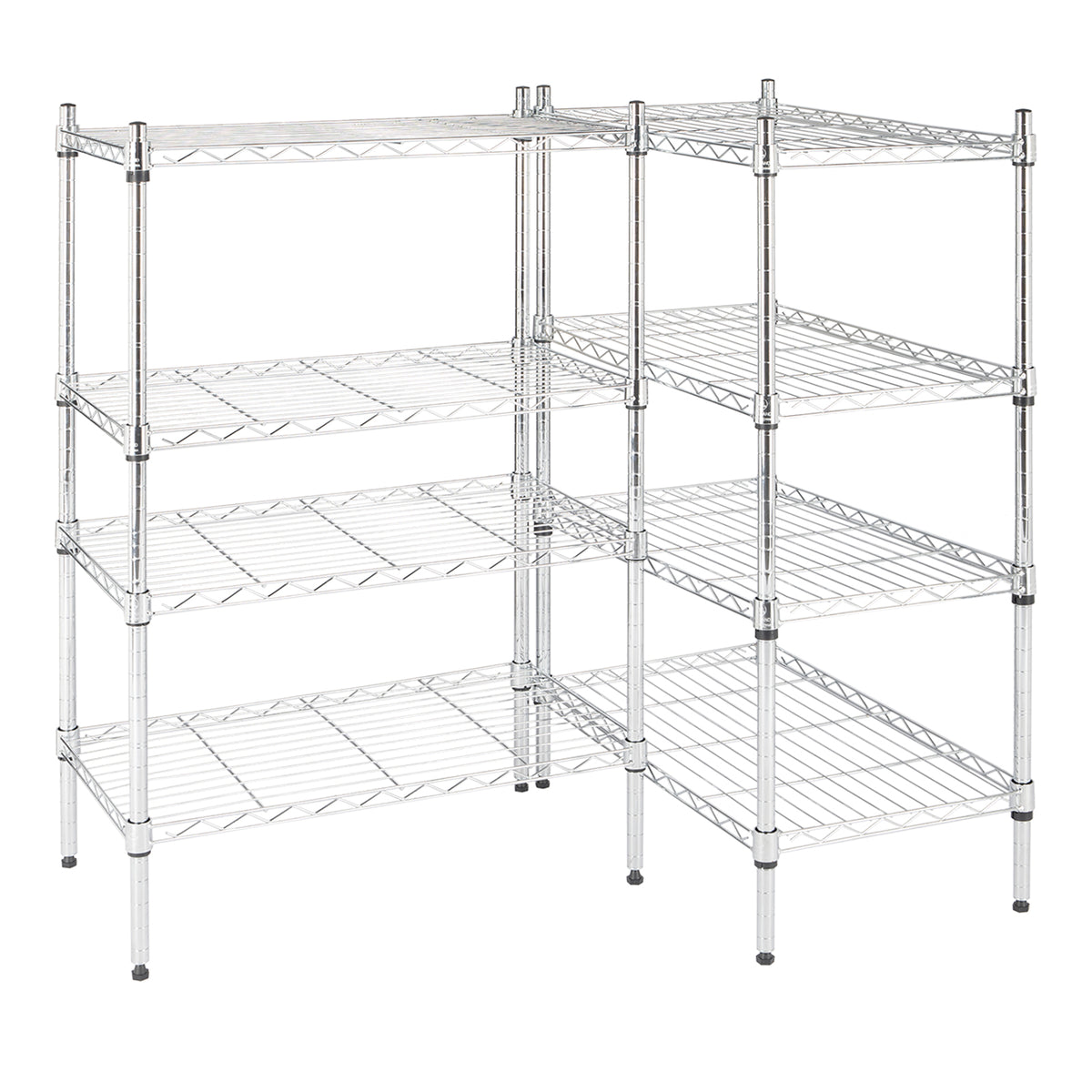 AEELLEEA 8-Tier Wire Storage Shelving Unit, 23.6"W x13.8"D x70.9"H, Heavy Duty Adjustable Metal Rack for Kitchen & Pantry