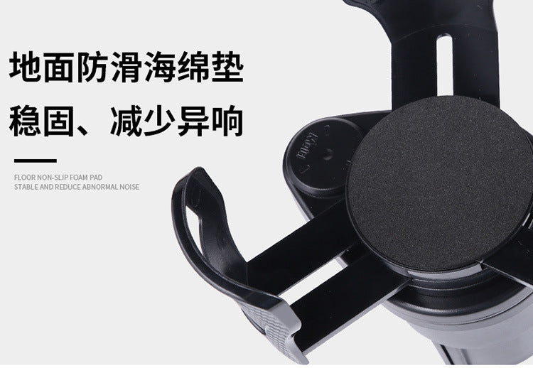 Multifunctional Car Cup Holder Expander, Universal Vehicle Drink Cup Organizer Adapter for Car Interior, Black ABS Car Accessory