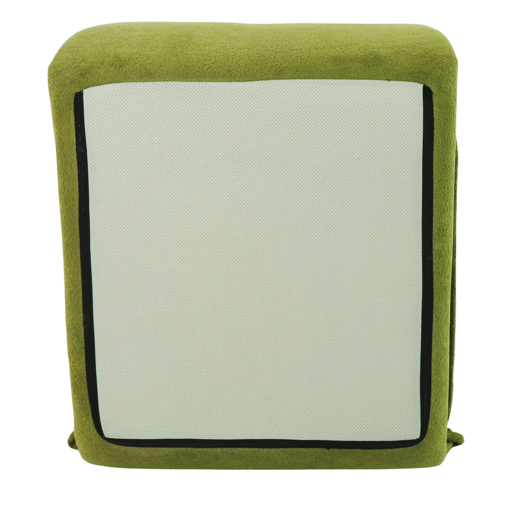 Lounge Chair with Pillow High Resilience Foam Single Sofa Indoor Couch for Bedroom Game Living Room Green