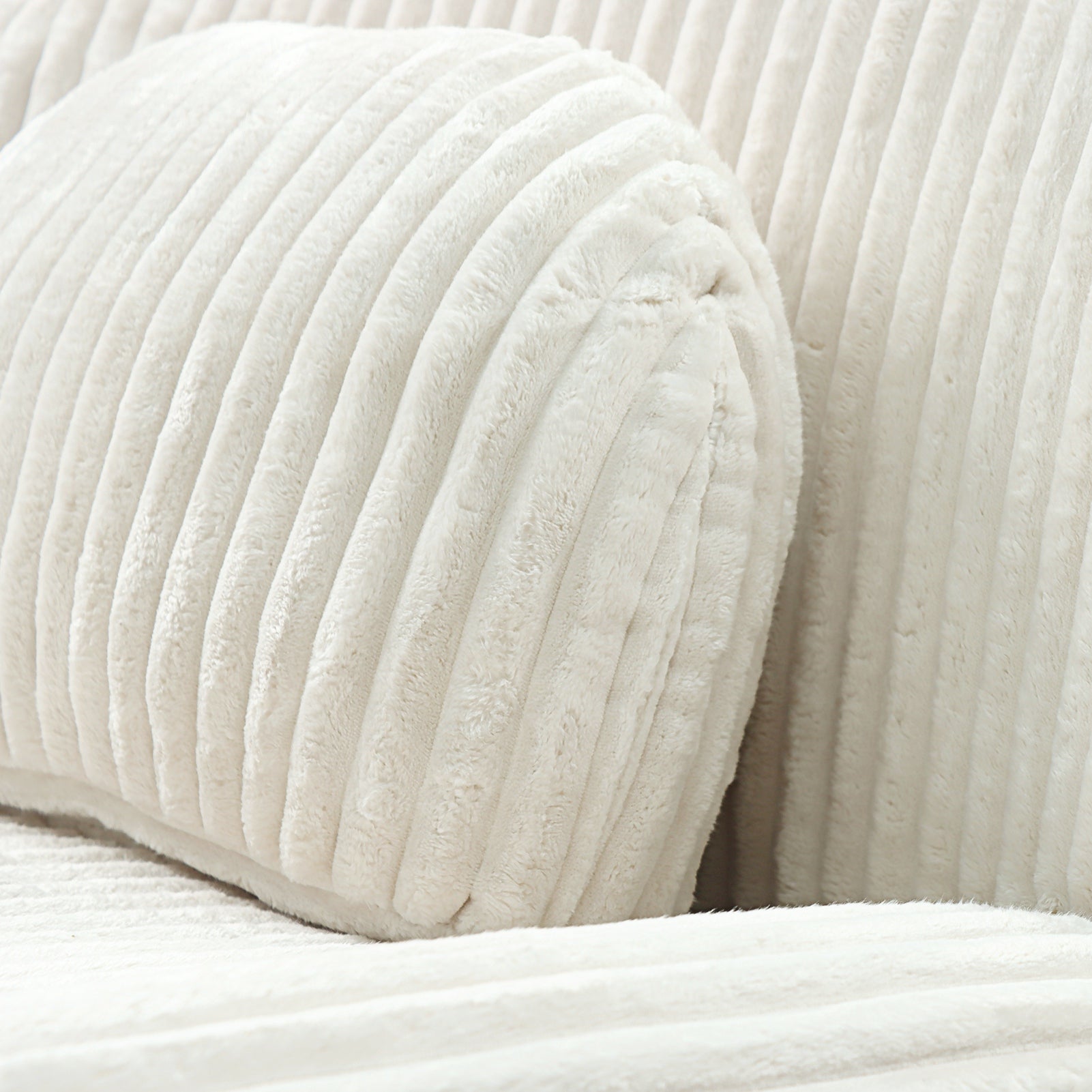 Lounge Sofa Beige 102x91x75cm Soft Comfortable Plush Sponge Lounge Chair for Home Living Room Bedroom
