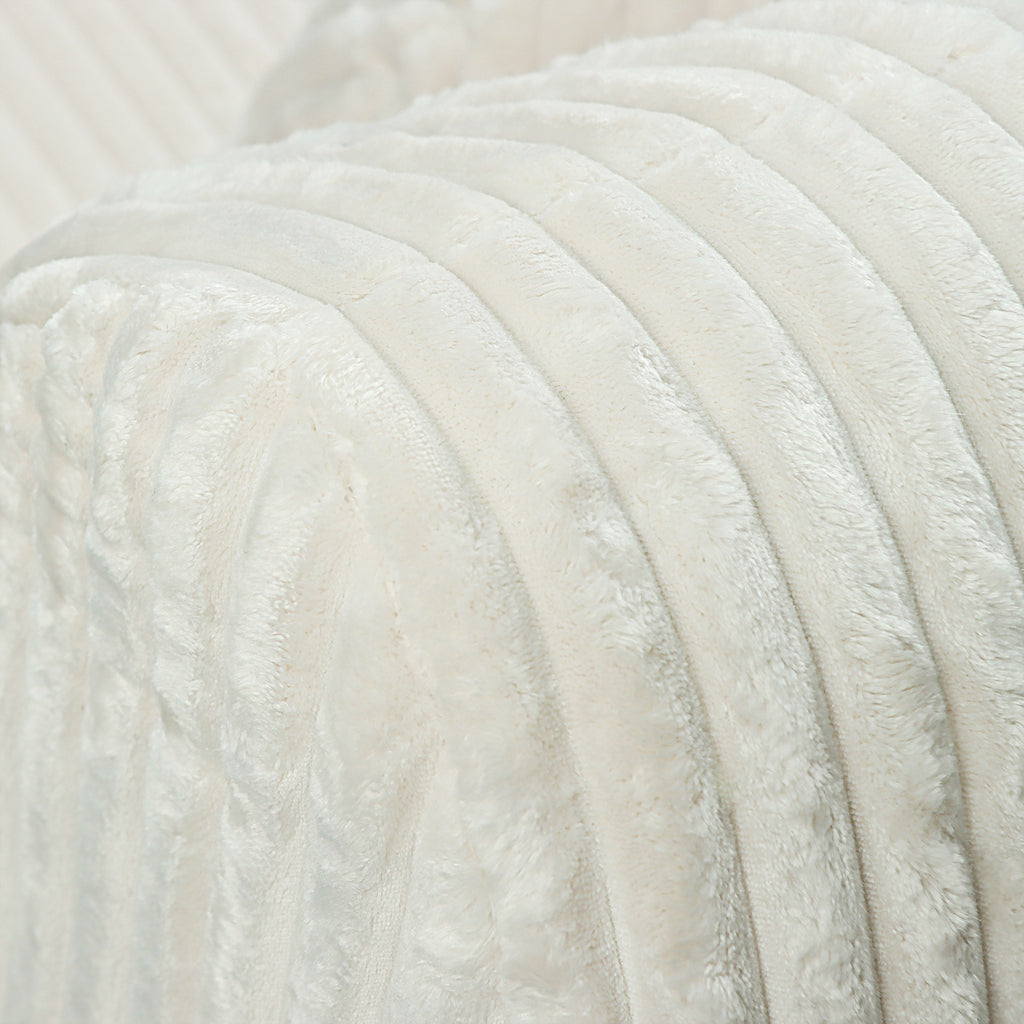 Lounge Sofa Beige 102x91x75cm Soft Comfortable Plush Sponge Lounge Chair for Home Living Room Bedroom