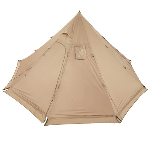 Pyramid tent, backpack travel tent, lightweight 6.83 pound conical camping hunting tent