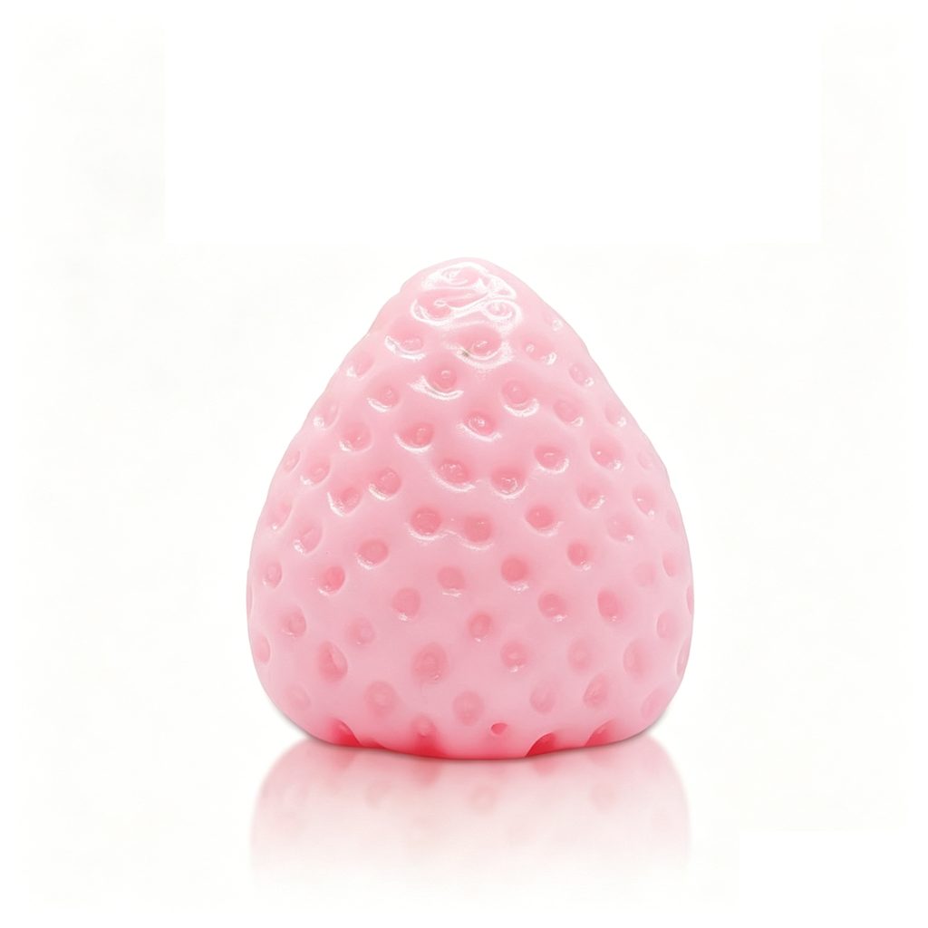 Big Squishies Strawberry, Cute Strawberry Squeeze Toys, Upgrade Fruit Squishies, Kawaii Sticky Stress Toy, Clear Fidget Toys, Valentines Gift for Kids, Teen Boys Girls Birthday Gift Ideas