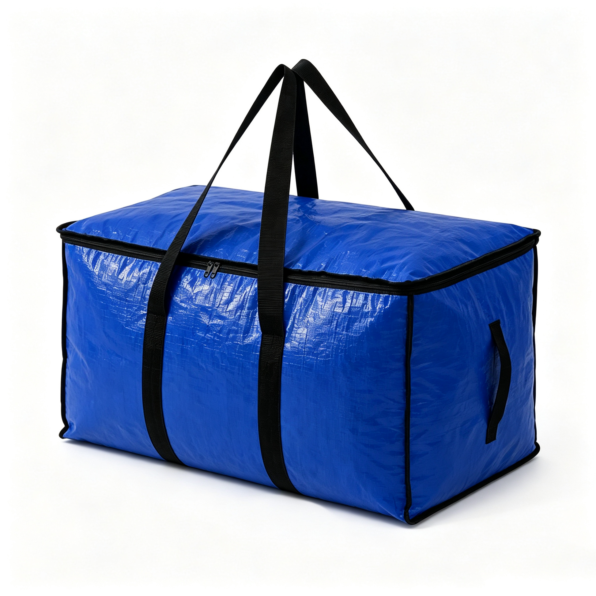 Extra Large Heavy Duty Zipper Storage Bags, Moving Boxes, Storage Containers, Reinforced Handle Waterproof Organizer Totes, for Halloween Decor, Christmas Ornaments, Clothes, Bedroom, Dorm & Moving Use