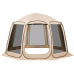 Screen House Tent 10 12 Person, Pop Up Mesh Tent 12 x 11 x 7.55 ft, Octagonal Camping Canopy with 360 Mesh, Outdoor Gazebo