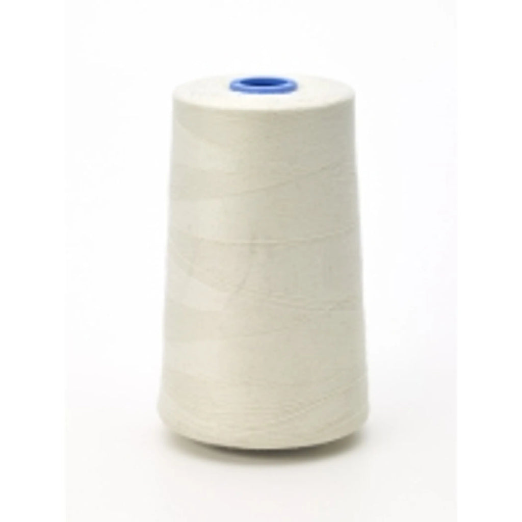 6000 Yards Polyester Sewing Thread Cone Spool, Bamboo Color, 3 x 5 in, for Sewing Machines and Craft Projects