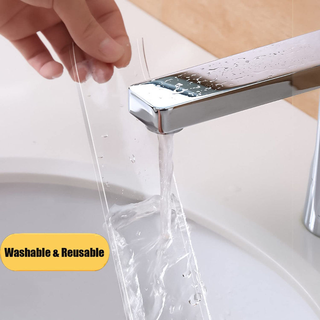 Clear Double Sided Nano Tape, Heavy Duty Removable Adhesive for Wall Decor, Hanging Pictures, Posters, Carpet & Photos