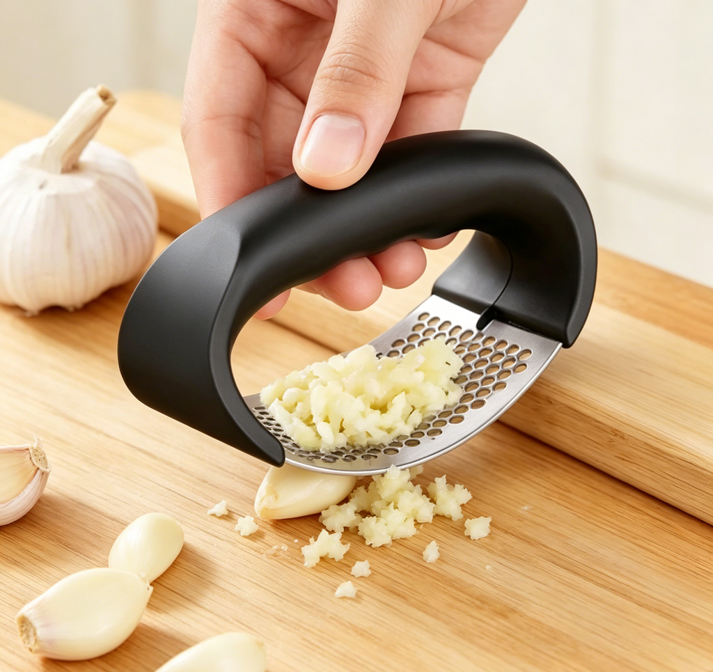 Garlic Press Stainless Steel