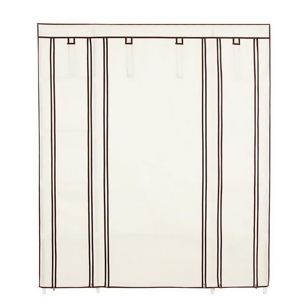 Portable Clothes Closet Wardrobe Storage Organizer with Non-Woven Fabric
