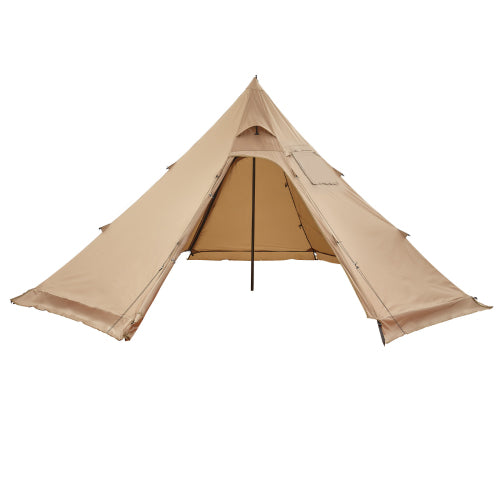Pyramid tent, backpack travel tent, lightweight 6.83 pound conical camping hunting tent