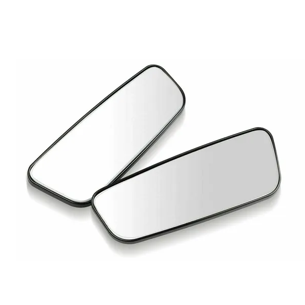 2‑Pack Car Blind Spot Mirrors, 360° Rotatable Convex Wide Angle Rear View Auxiliary Mirror, HD Glass Waterproof Self‑Adhesive Side Mirror for Vehicles