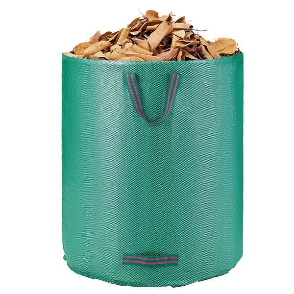 3-Pack 72 Gallon Reusable Yard Waste Bags, Heavy Duty PP Woven Garden Leaf Bags with Reinforced Handles