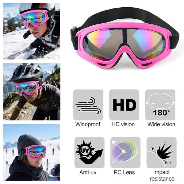 High definition male and female goggles, neck mask