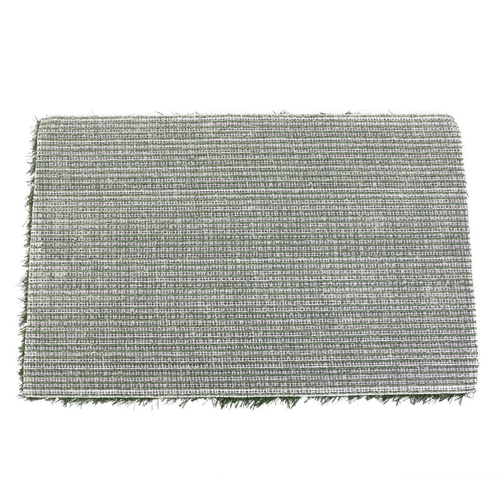 Large Reusable Artificial Grass Pee Pad for Dogs, 2 Pack Washable Puppy Potty Training Turf Mat for Indoor Balcony Use