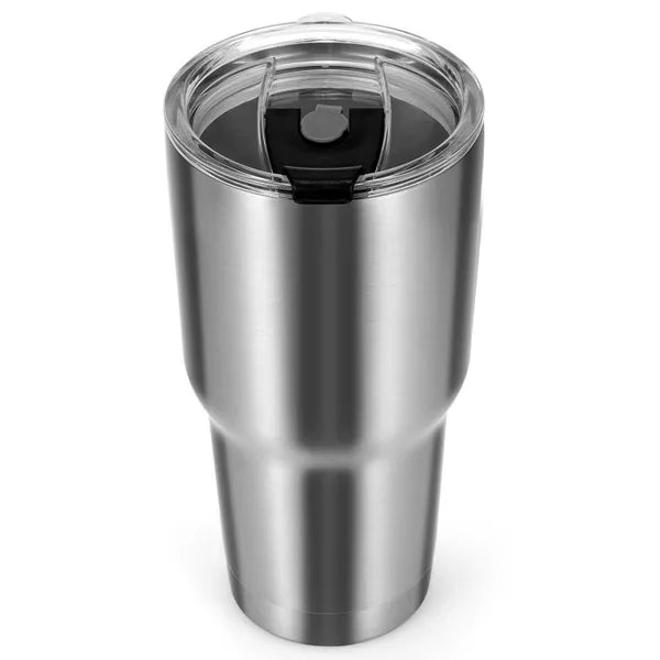 30oz Double Wall Vacuum Insulated Stainless Steel Tumbler, Travel Coffee Cup with Splash Proof Lid
