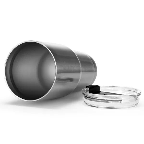 30oz Double Wall Vacuum Insulated Stainless Steel Tumbler, Travel Coffee Cup with Splash Proof Lid