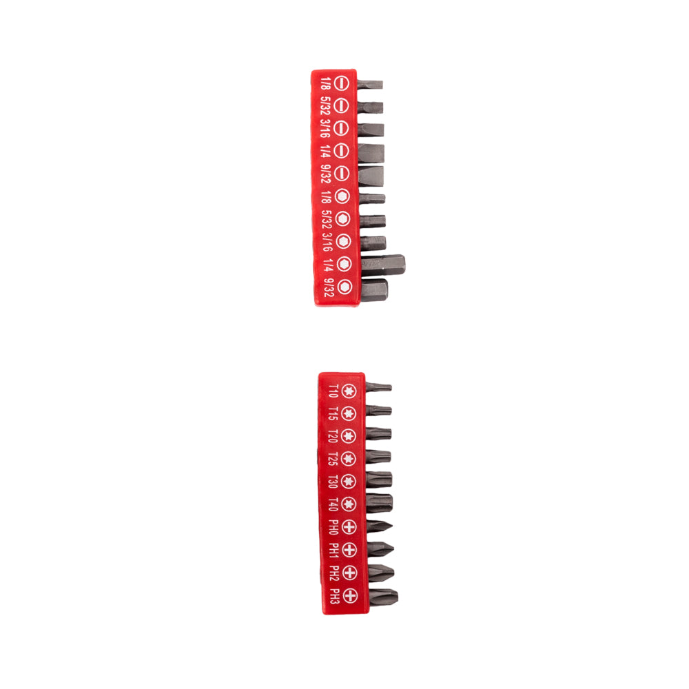 AEELLEEA-39 Piece Household Hand Tool Kit with Red Storage Case, Home Repair DIY Hand Tools Set with Hammer