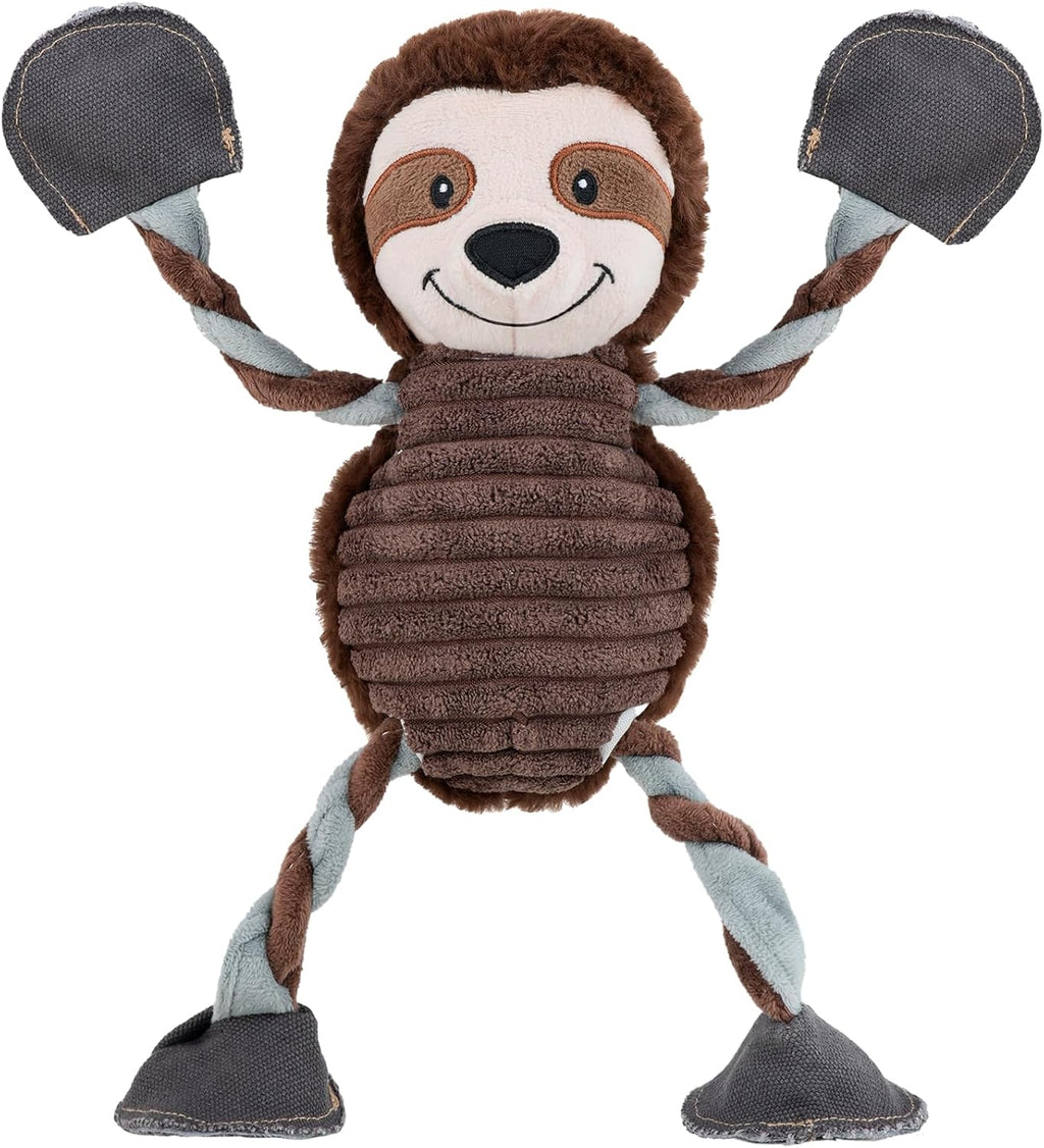 ZippyPaws Dog Toy Plush Dog Chew Toy with 5 Squeakers, Interactive and Durable Pet Toy for Chewing and Playing