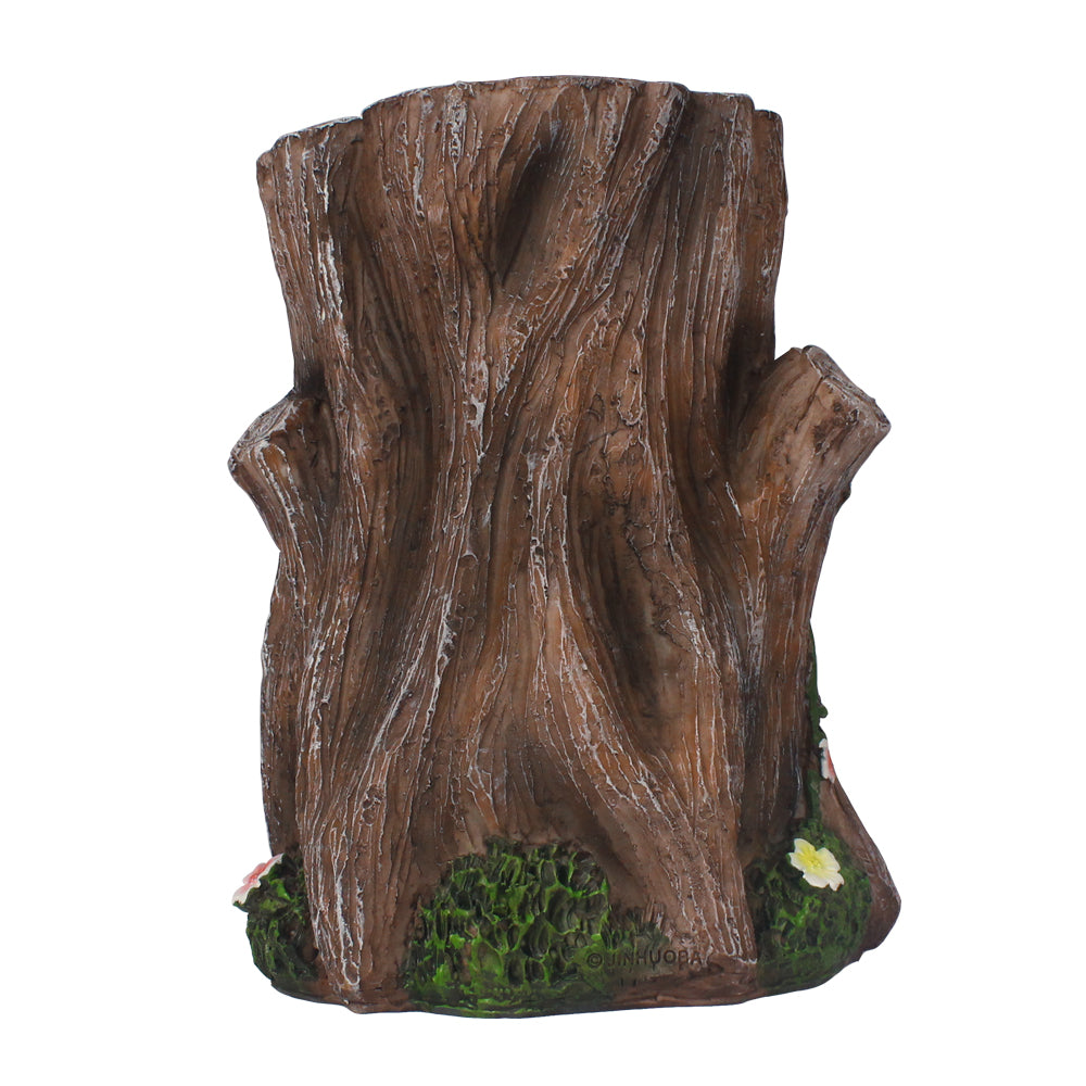 Fairy Garden House Outdoor, Gnome Miniature House Sculpture, Large Fairy Garden Decor for Patio Lawn Path, Outdoor Garden Decorations, 8" Tall