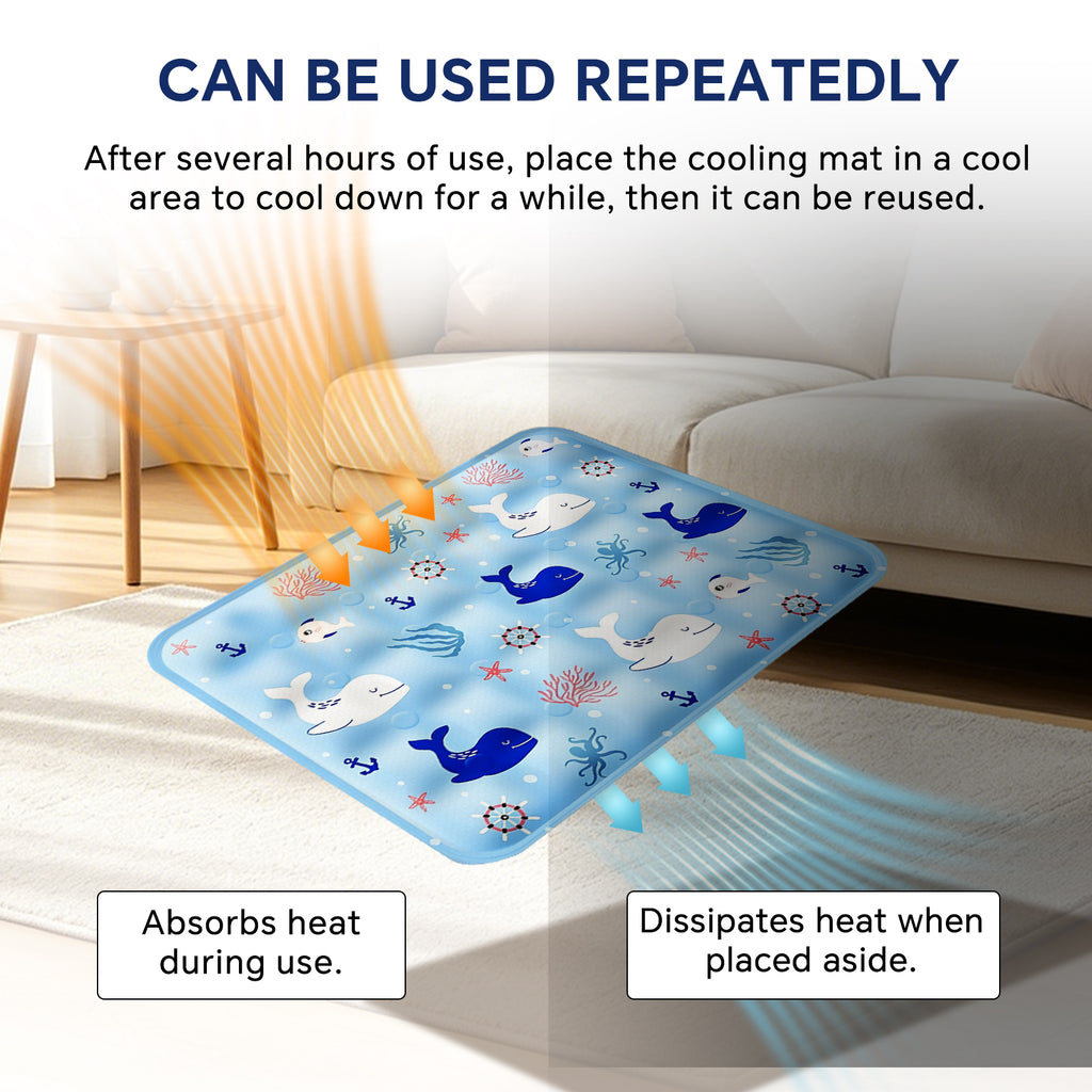 Summer Cooling Cat Mat