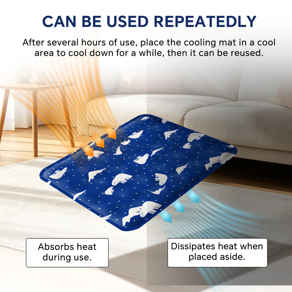 Pet Cooling Mat for Dogs & Cats