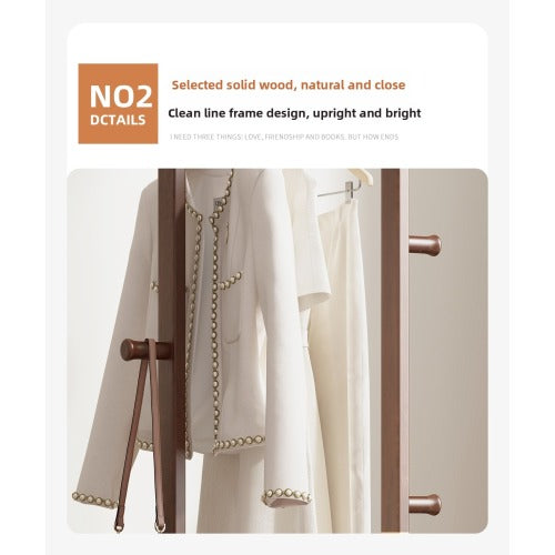Coat Racks solid wood hanger 23.6* 11*71in Solid environmental protection easy to assemble beautiful can be placed in the bedroom/living room