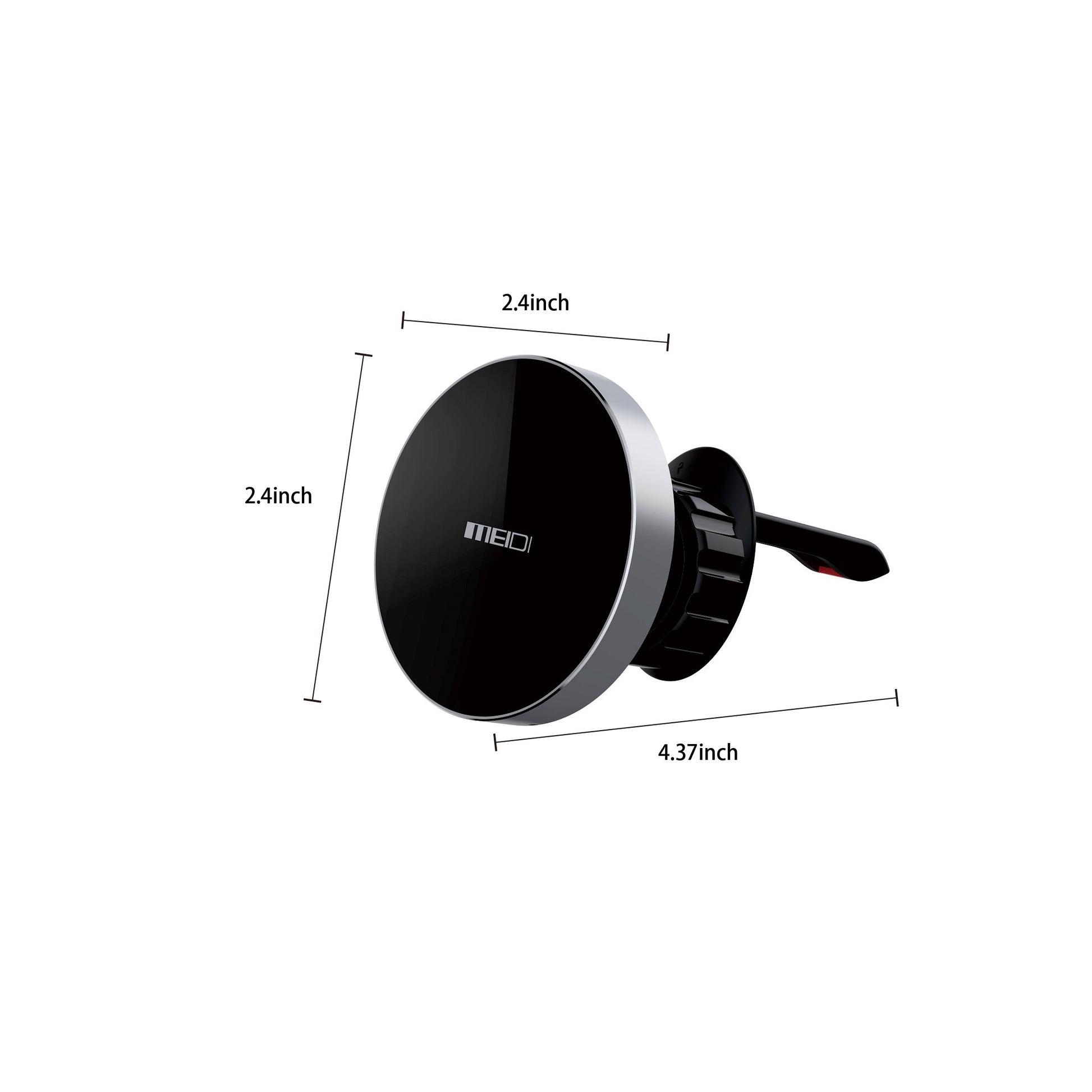 Magnetic Phone Mount for Car, Car Vent Phone Mount with 360 Degree Rotation, Vent Magnetic Phone Holder Compatible with iPhone, Samsung, Android Smartphones & GPS Devices