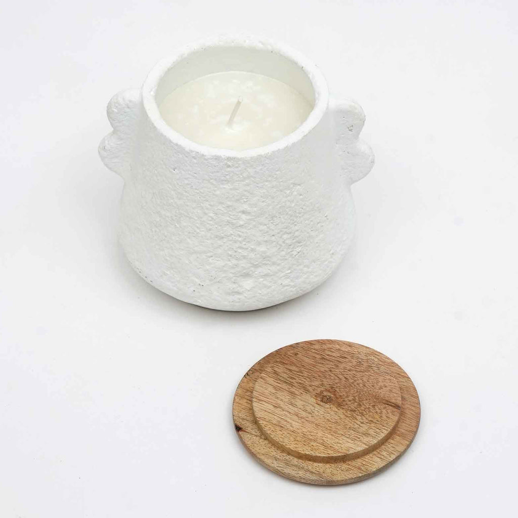 Jar Candle Ecomix Wax Fill With Wooden Lid - Mimosa 8oz