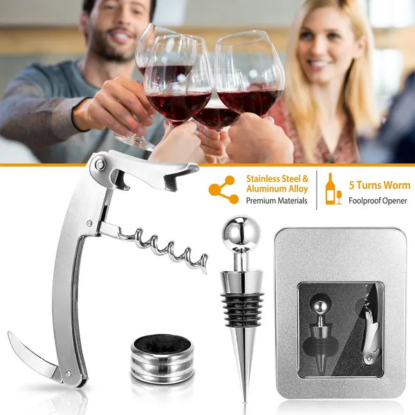 3 Pack Stainless Steel Bottle Opener Set, 7 Inch Heavy Duty Flat Beer Bottle Openers for Bar & Home Kitchen`