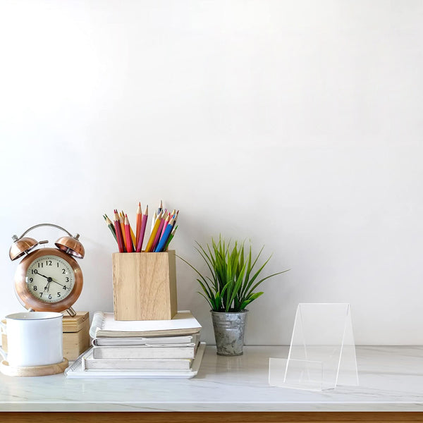 For Book Phone Tablet Acrylic Display Stand Perspex Retail Cookbook Holder(tk/temu self-pickup orders)