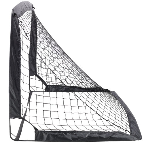2 Pack Pop Up Soccer Goals, Portable Soccer Nets for Kids Youth Adults, Outdoor Soccer Goal Set for Backyard Games & Soccer Training