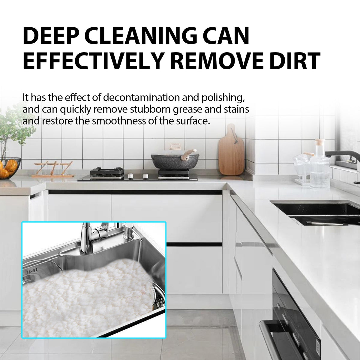 12-Count Multipurpose Cleaning Tablets for Kitchen, Bathroom & Household Surfaces