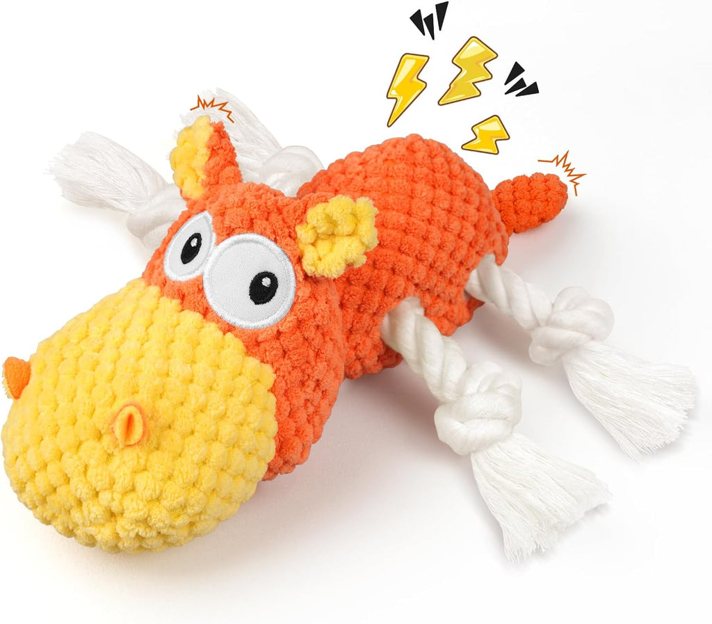 Dog Toys - Plush Dog Toy for Small, Medium, and Large Dogs, Great for Tug-of-War and Playtime