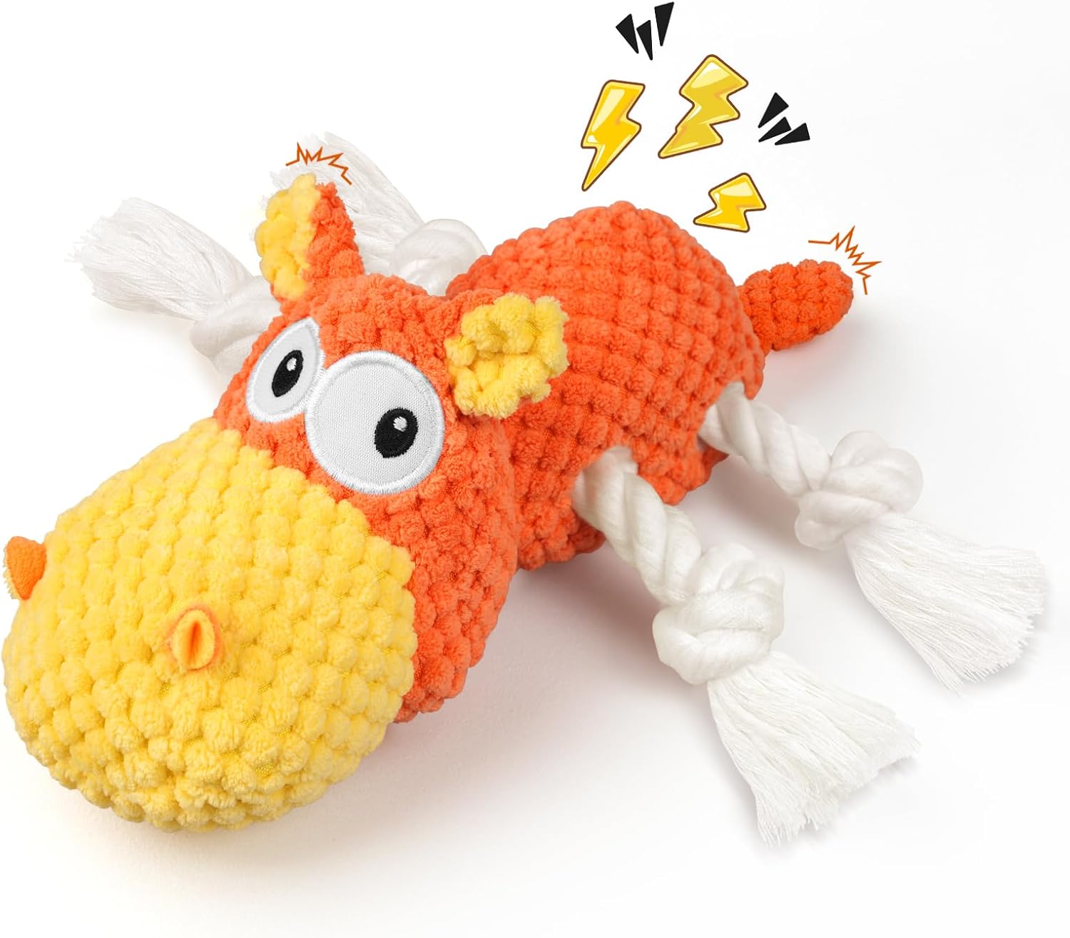 Dog Toys - Plush Dog Toy for Small, Medium, and Large Dogs, Great for Tug-of-War and Playtime