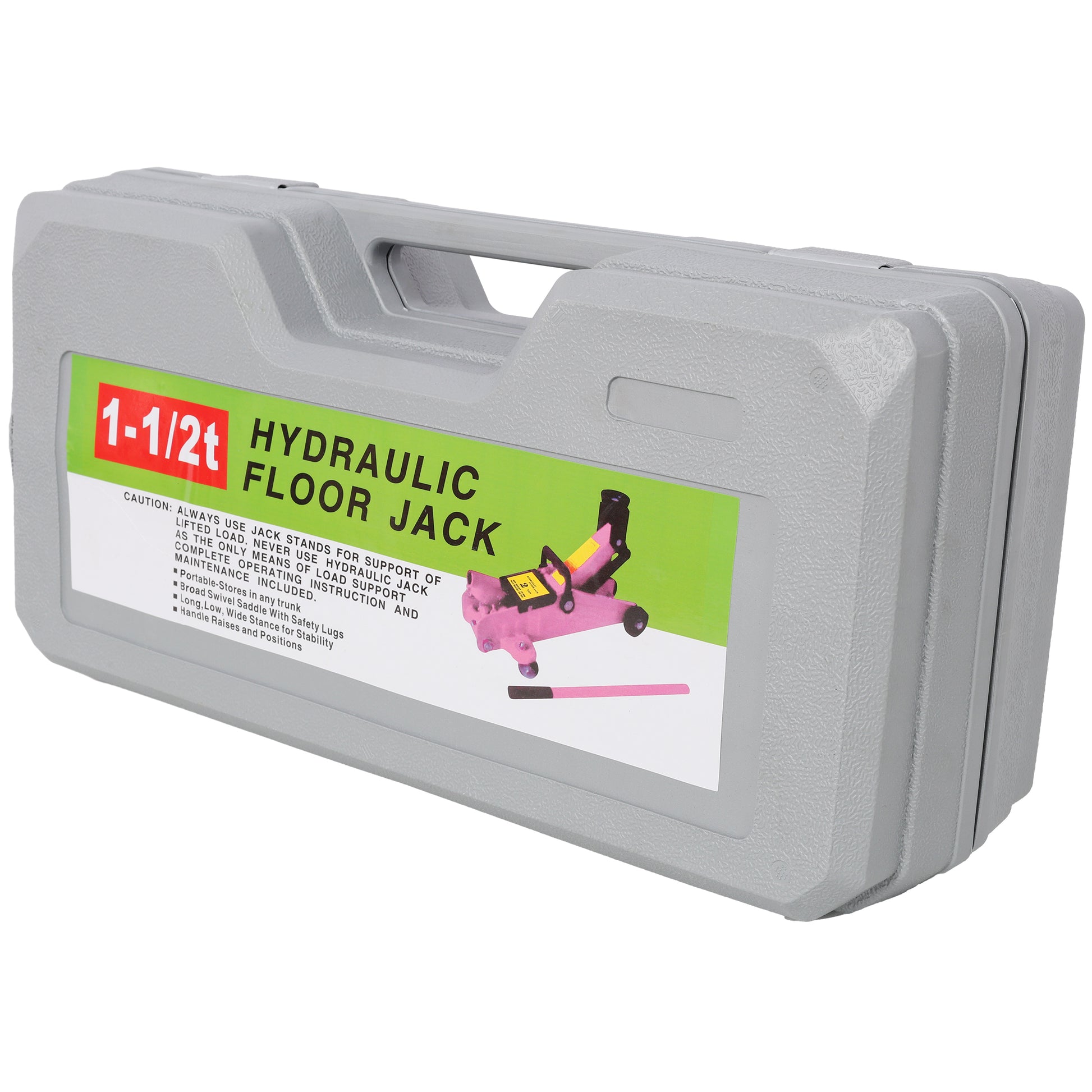 1.5 Ton Low Profile Floor Jack, Hydraulic Car Jack, Trailer Jack, Heavy Duty Steel Racing Jack, 3300lbs Lifting 5"-11.8