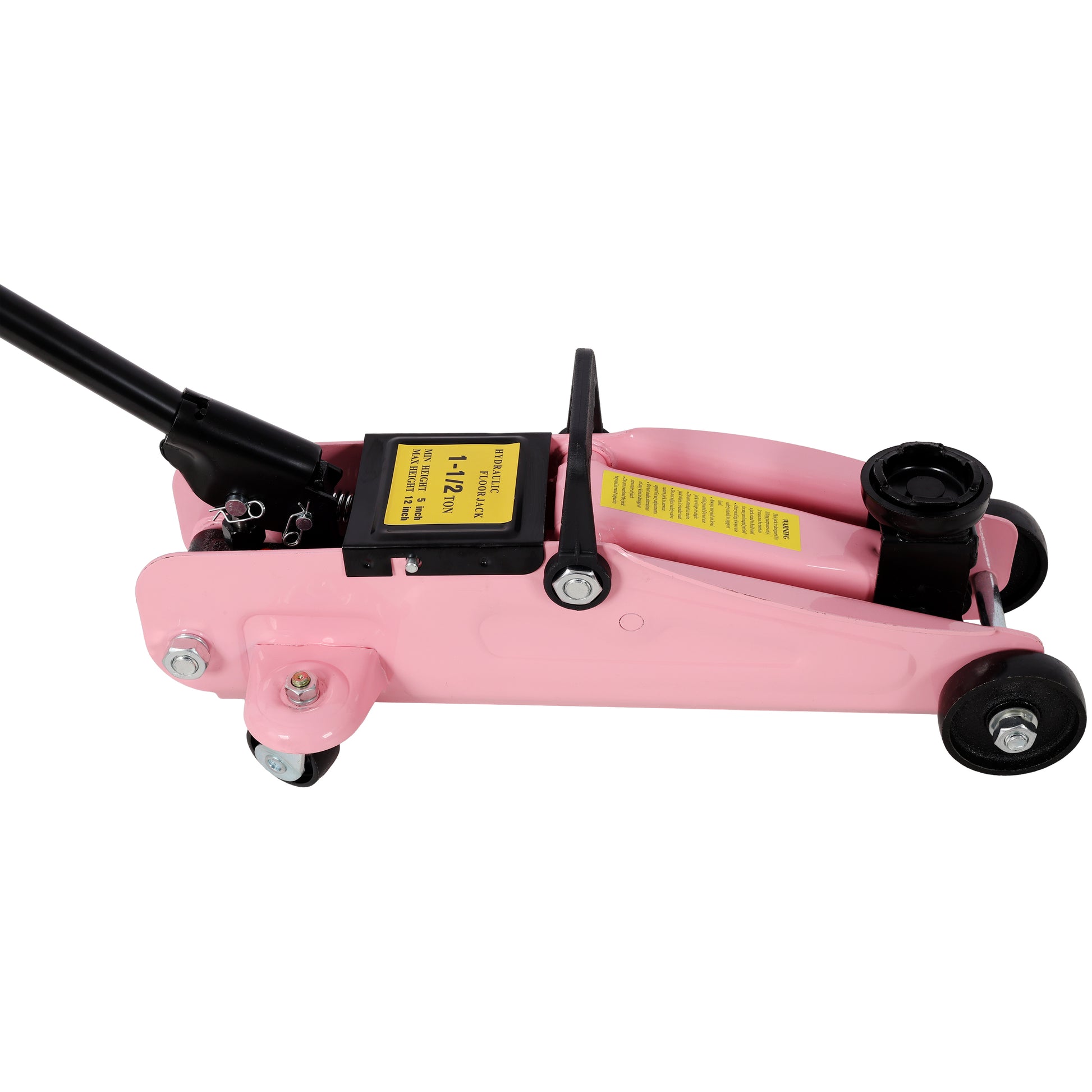 1.5 Ton Low Profile Floor Jack, Hydraulic Car Jack, Trailer Jack, Heavy Duty Steel Racing Jack, 3300lbs Lifting 5"-11.8