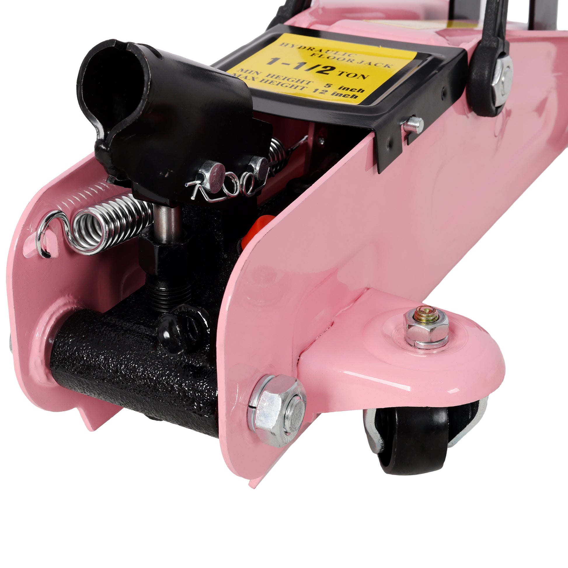 1.5 Ton Low Profile Floor Jack, Hydraulic Car Jack, Trailer Jack, Heavy Duty Steel Racing Jack, 3300lbs Lifting 5"-11.8