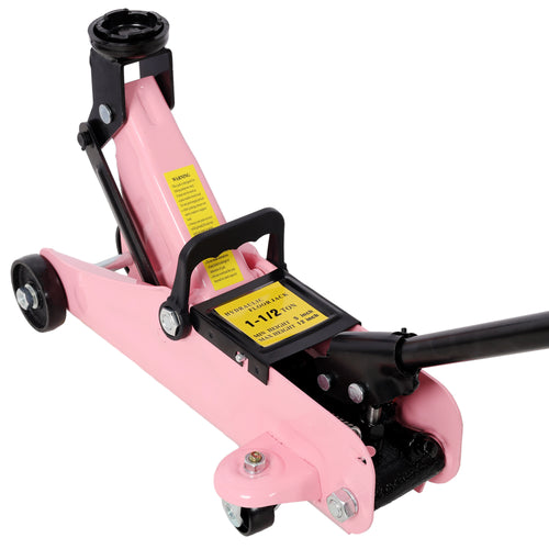 1.5 Ton Low Profile Floor Jack, Hydraulic Car Jack, Trailer Jack, Heavy Duty Steel Racing Jack, 3300lbs Lifting 5"-11.8
