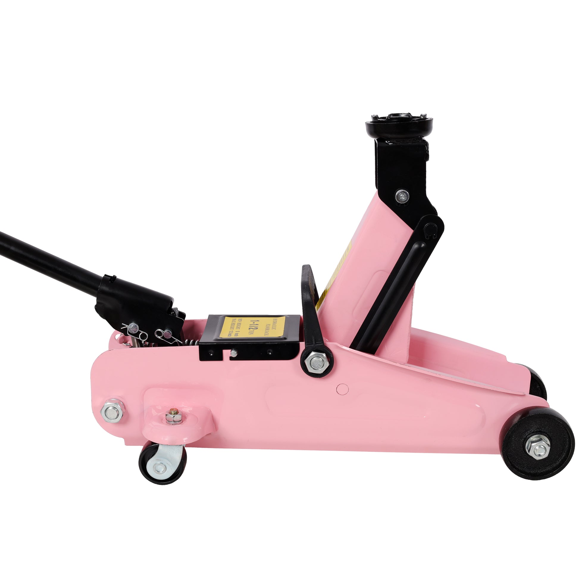 1.5 Ton Low Profile Floor Jack, Hydraulic Car Jack, Trailer Jack, Heavy Duty Steel Racing Jack, 3300lbs Lifting 5"-11.8