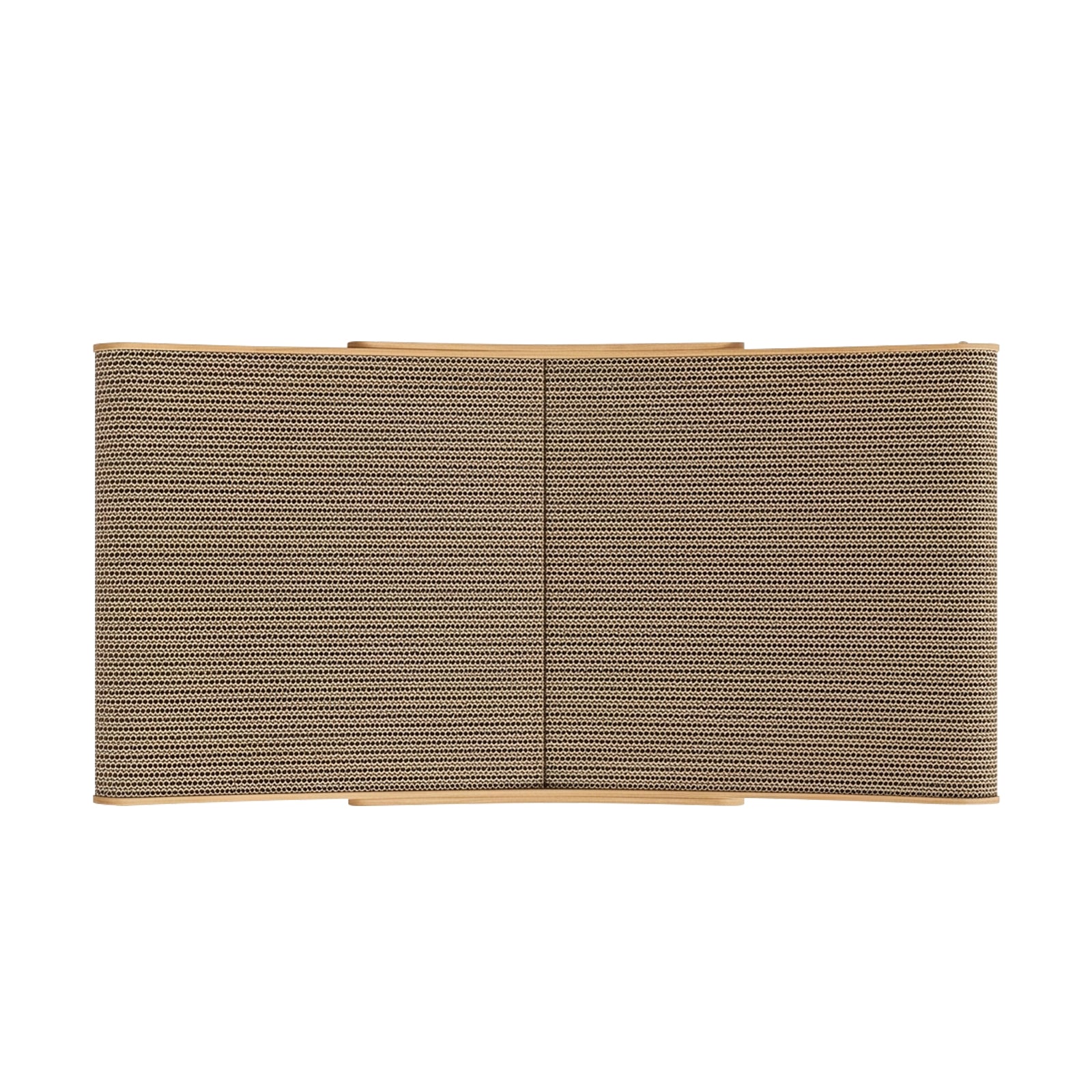 Cat Scratcher Bed for Indoor Cats, Natural Sisal Cat Scratching Board with Wood Frame, Modern Cat Lounger and Scratch Pad Furniture