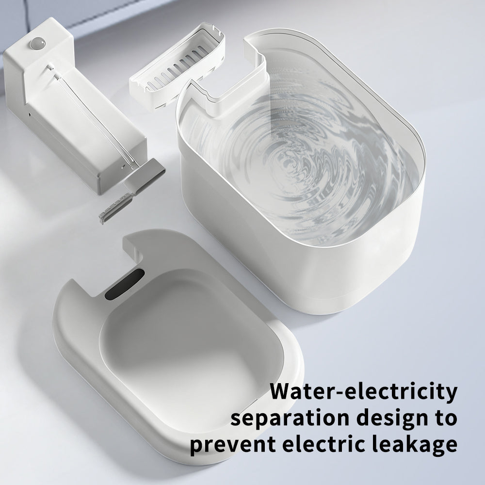 Automatic Cat Water Fountain – 2000mL Circulating Fresh Water Dispenser with Motion Sensor