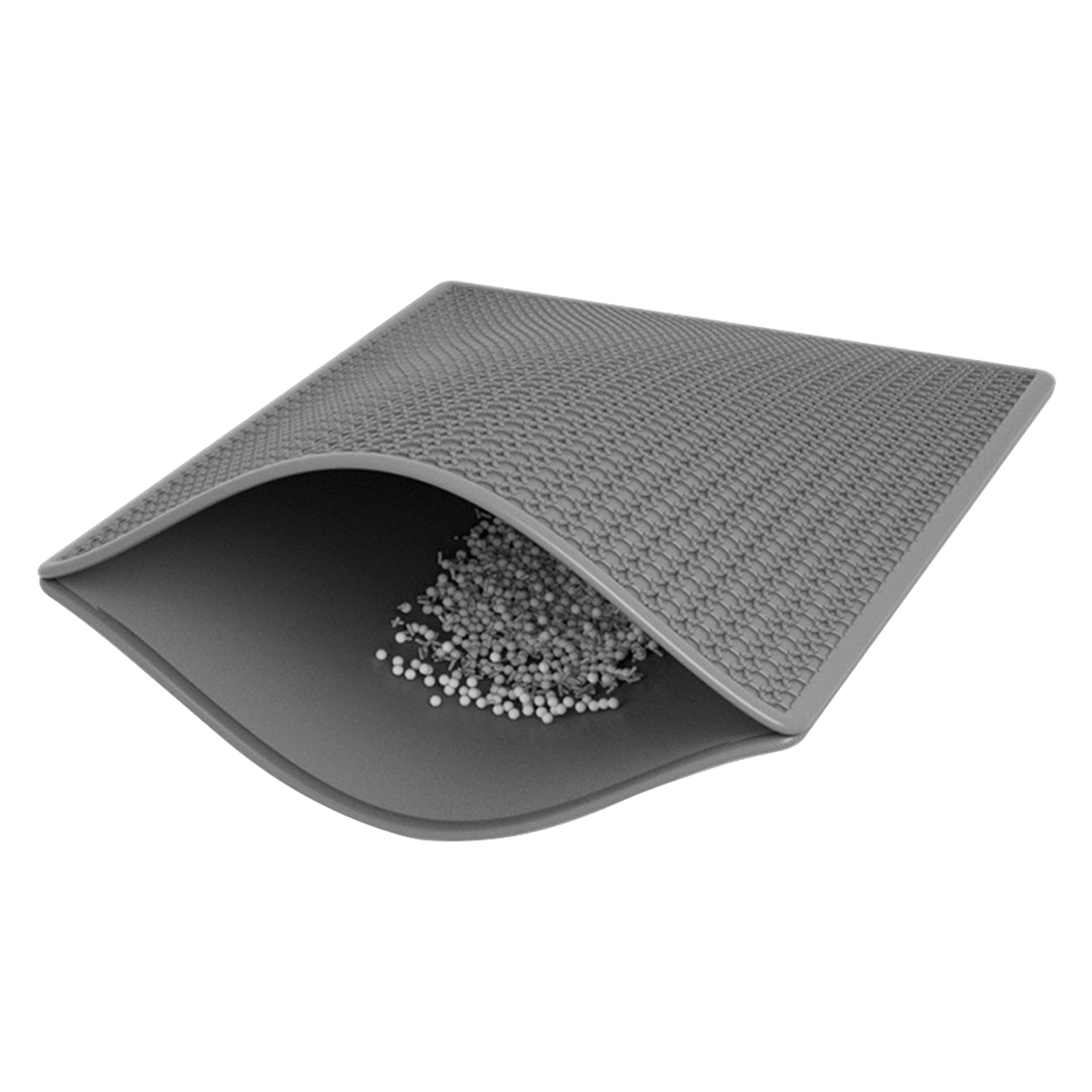 Cat Litter Mat Non Slip Big Pet Litter Box Filter Mat Double Layer Wear Resistant Waterproof Cat Litter Mat Pet Clean Supplies