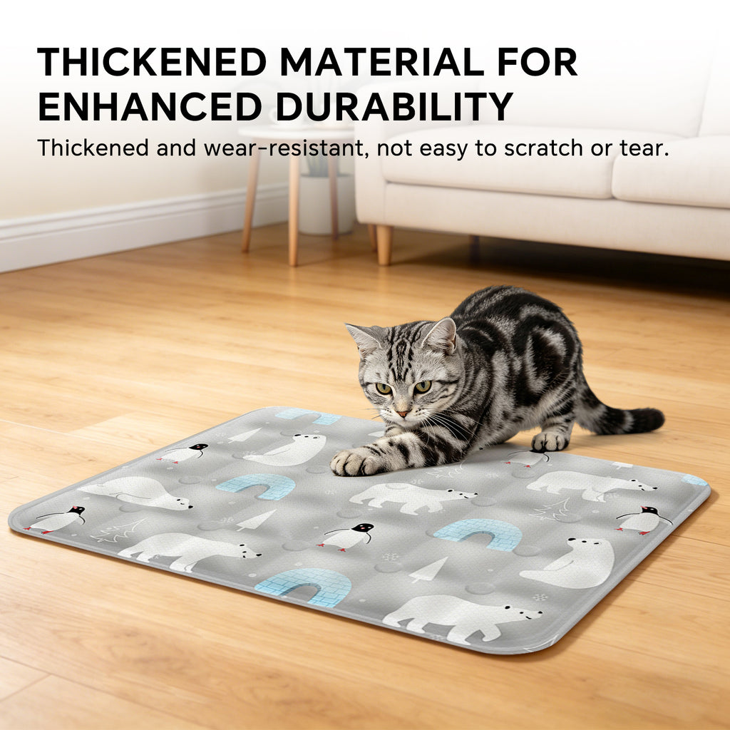 AEELLEEA Dog Cooling Pad, Washable Cooling Mat for Dogs & Cats, Summer Pet Cooling Bed for Crate Indoor Outdoor