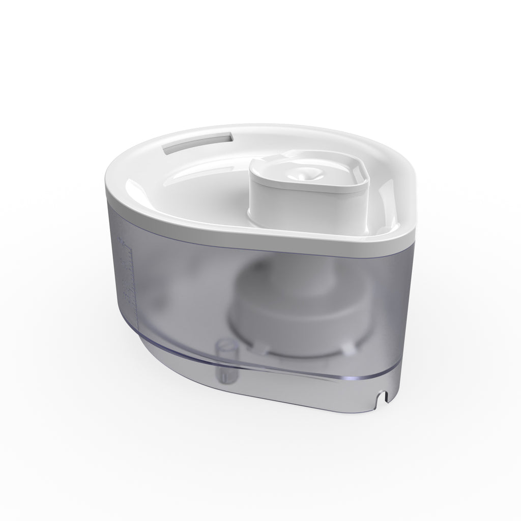Circulating Cat Water Fountain – Ultra-Quiet Drinking Dispenser with Ripple Basin, Designed to Increase Hydration for Cats & Small Animals (2500ML)